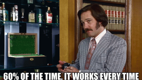 Anchorman It Worked Every Time GIF