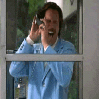 Anchorman Ron Burgundy In Despair GIF