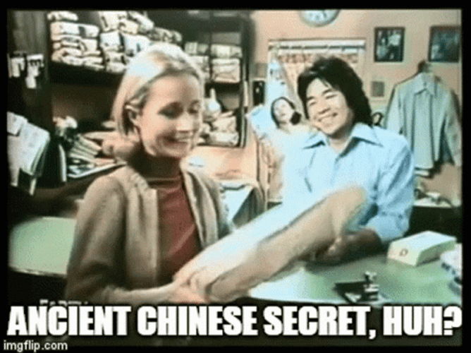 Ancient Chinese Secret In Mini Mart GIF