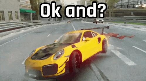 Ok And Car Crashing In Game GIF