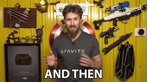 And Then Guy With Weapons GIF