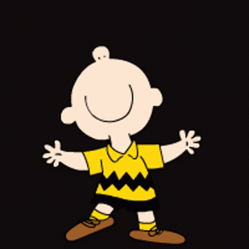 Happy Charlie Brown And There Was Much Rejoicing GIF
