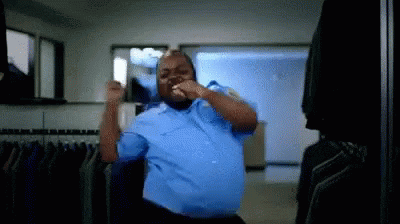 Black Man And There Was Much Rejoicing Chubby GIF