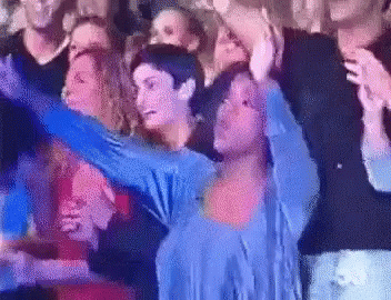 There Was Oprah Winfrey And Much Rejoicing Dancing GIF