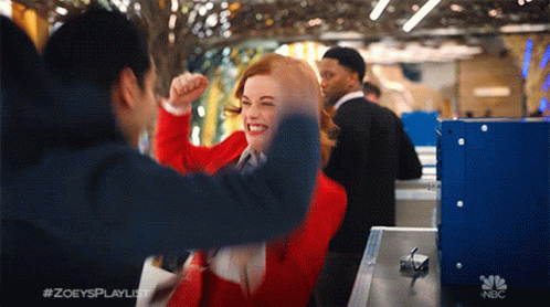 And Was There Jane Levy Hugs Much Rejoicing GIF