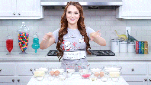 There Was Much Rejoicing And Rosanna Pansino GIF