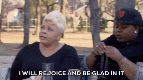 There Was Much And Rejoicing Sassy Tamela Mann GIF