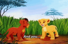 And You Kiara The Lion King GIF
