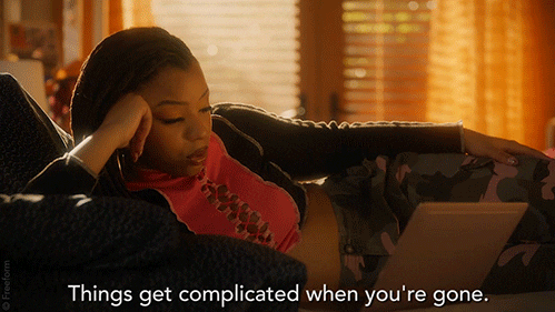 And Youre Gone Its Complicated GIF
