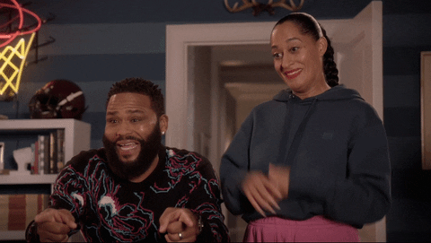 Andre Johnson And Tracee Ellis Ross GIF