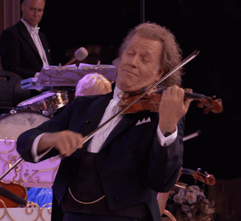 André Rieu And The Waltz Goes On Violin GIF