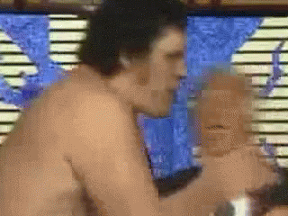 Andre The Giant Being Violent GIF