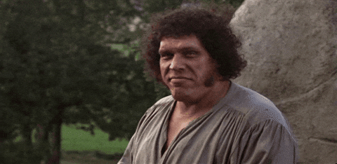 Andre The Giant I Don't Exercise GIF