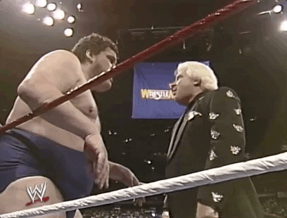 Andre The Giant On The Ring GIF