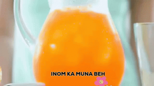 Andrea Abaya Orange Juice GIF