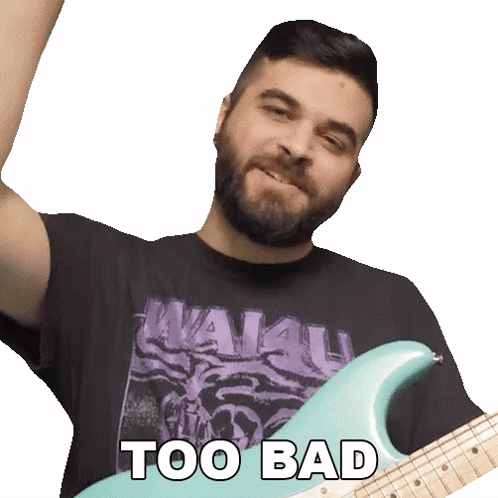 Andrew Baena Too Bad GIF