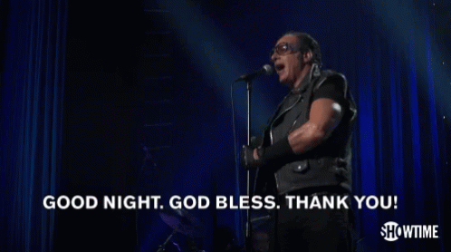 Andrew Dice Clay Good Night God Bless GIF