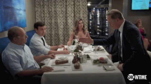 Andrew Dice Clay Punched Man During Dinner GIF