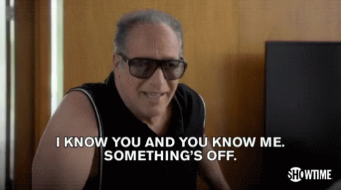 Andrew Dice Clay Something's Off GIF