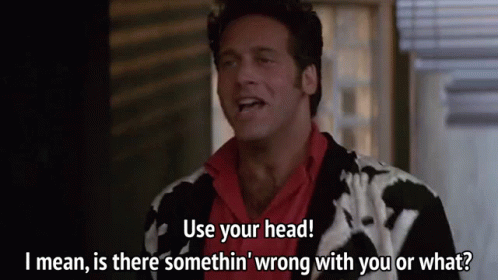 Andrew Dice Clay Use Your Head GIF