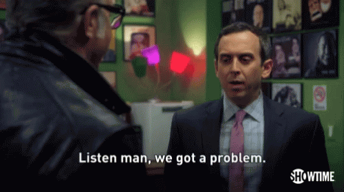 Andrew Dice Clay We Got Problem GIF