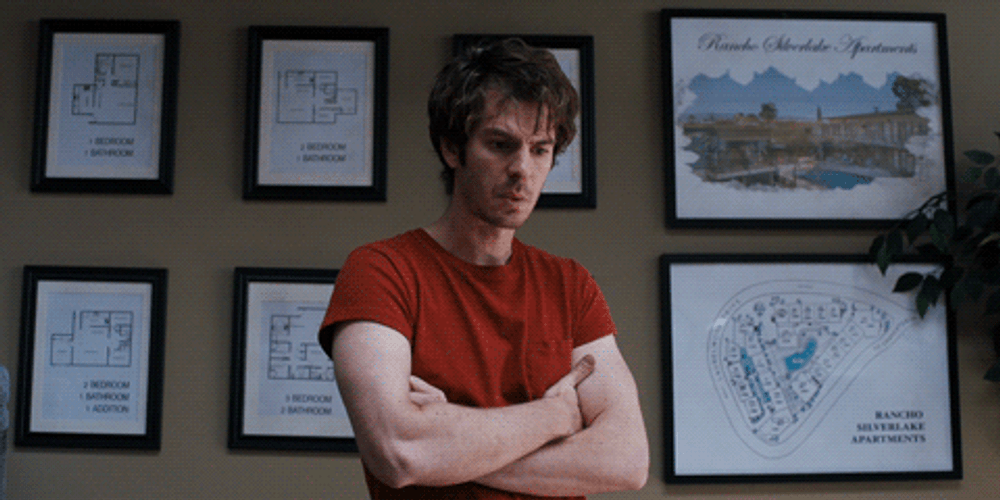 Andrew Garfield Crossed Arms GIF