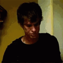 Andrew Garfield Spiderman Busted Lips GIF