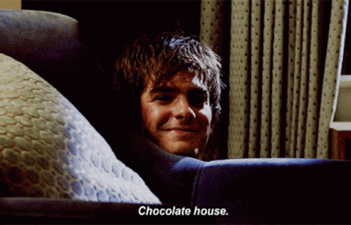 Andrew Garfield Spiderman Chocolate House GIF