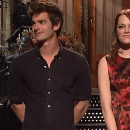 Andrew Garfield Spiderman Emma Stone GIF