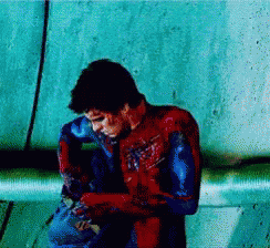 Andrew Garfield Spiderman Looking For Phone GIF