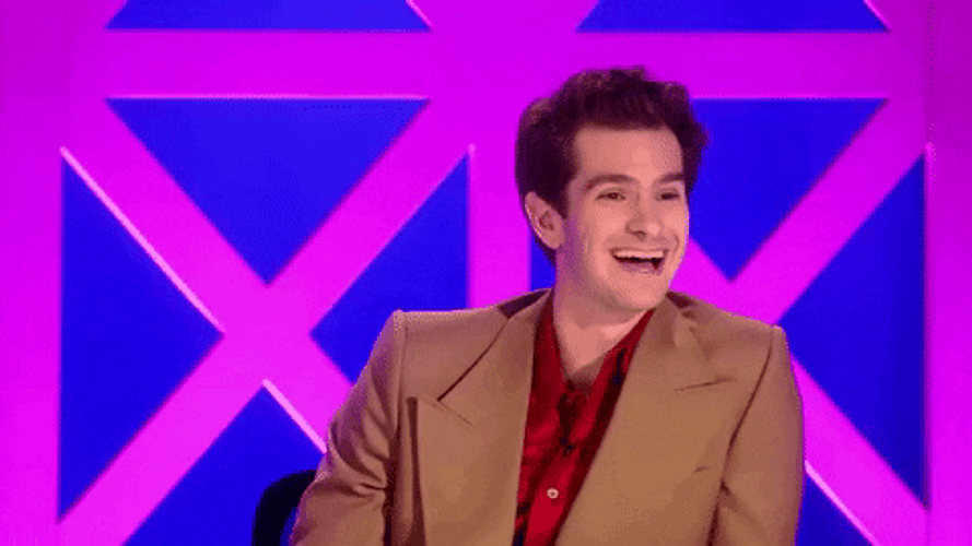 Andrew Garfield Wide Smile GIF
