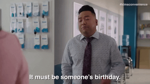 Andrew Phung It Is Your Birthday GIF