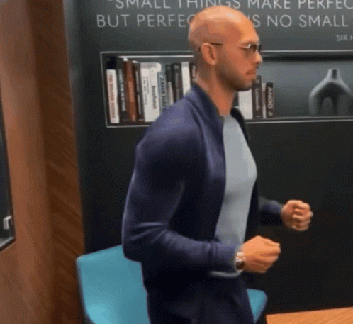 Andrew Tate Simple Dancing GIF