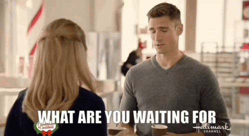 Andrew Walker What Are You Waiting For GIF