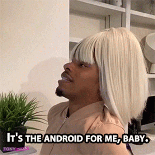 Android Antonio Baldwin Wig GIF