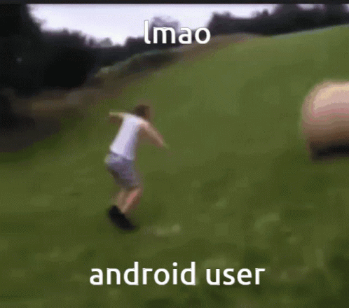 Android User Hit Meme GIF