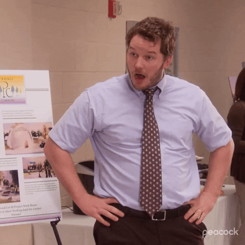 Andy Dwyer As Chris Pratt Parks And Recreation GIF