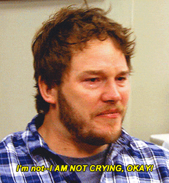 Andy Dwyer Im Not Crying GIF