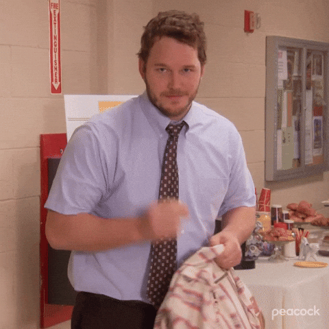 Andy Dwyer Im Smart Gesture GIF