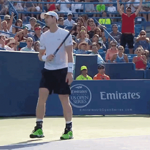 Andy Murray Angry Scream GIF