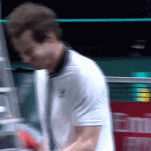Andy Murray Crazy Face Palm GIF