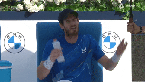 Andy Murray Dancing His Head GIF
