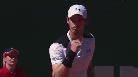 Andy Murray Fist GIF