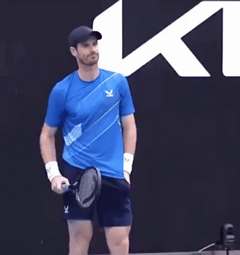 Andy Murray Mad Serving GIF