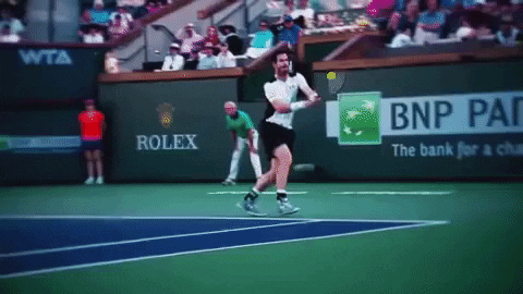 Andy Murray Playing GIF
