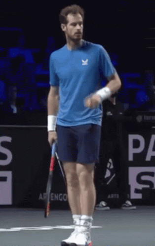 Andy Murray Shh GIF