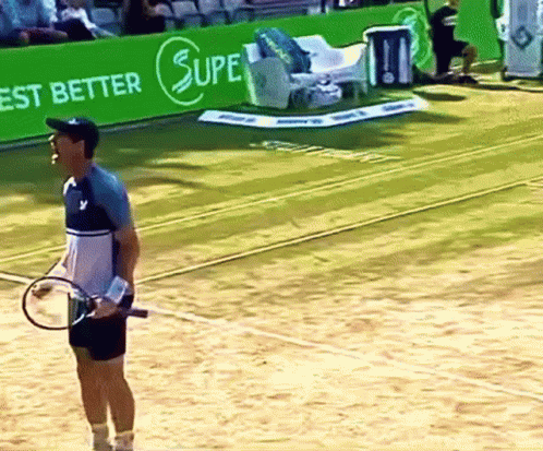 Andy Murray Stomping GIF