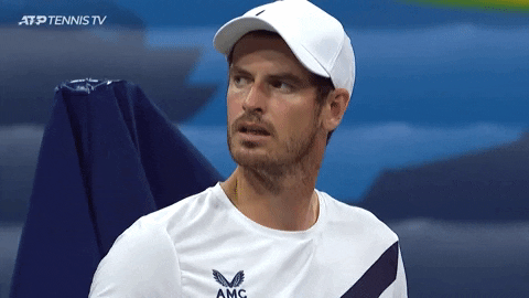 Andy Murray Widening Eyes GIF