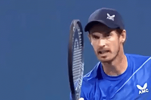 Andy Murray Yelling GIF