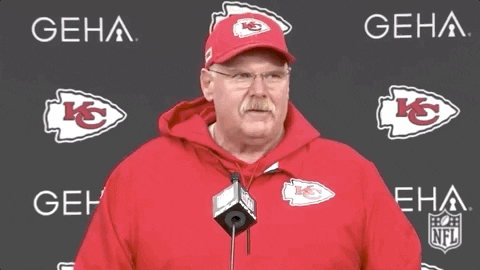 Andy Reid Hail To The Dolphins GIF